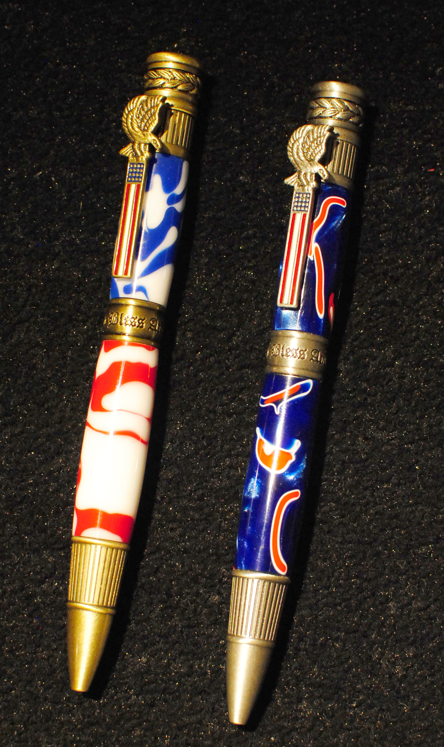 Allywood Creations Patriot (God Bless America) Pen - Acrylic